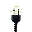Throat Mic Miniphone Covert Acoustic Tube Earpiece Headset with Finger PTT CF7F5