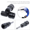 1/2" to 1/4" Drive Socket Adapter Reducer Air Impact Screwdriver Bits Chuck