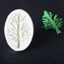 Gray Christmas tree Silicone Mold Chocolate Fondant Moulds Baking DIYBX