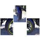 Universal Motorcycle Abs Wheel Cover Mudguard Extension Extender Splash Whe Q7V7