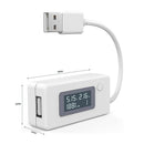 USB Power Meter Voltage Current Discharge Tester for Power Bank Charger Cable