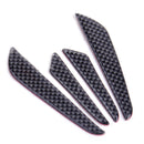 4x Car Auto Door Crash Protector  Edge Guard Bumper Bar Anti-rub Strips Black