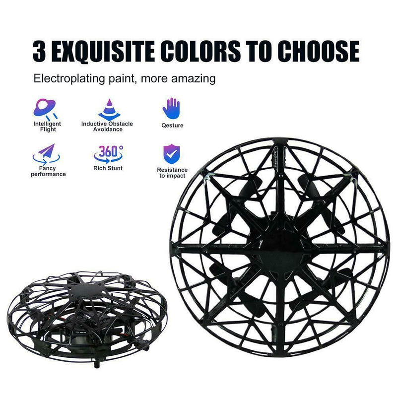 Gesture-sensitive Mini Drone Smart UFO Aircraft Flying Toys RC Hand Control
