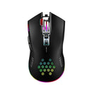DM6809 Lightweight Computer Laptop 3200dpi Mice Wired RGB Office Gaming Mouse