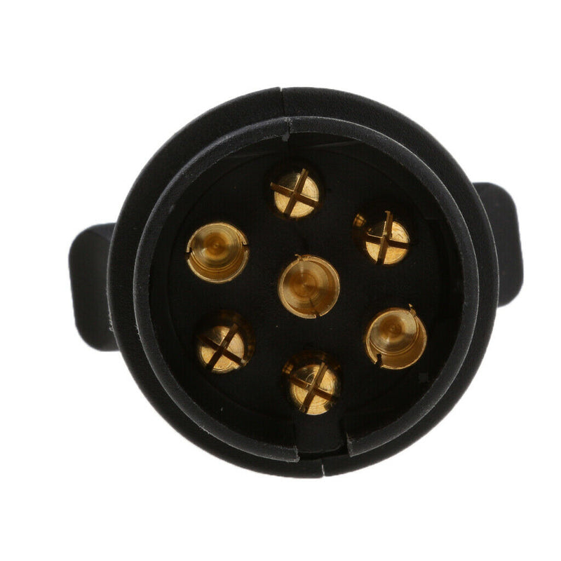 Truck Trailer Caravan 7 Way Plug Connector Socket Wiring Connection