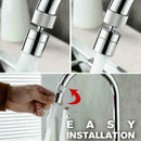 Kitchen Faucet Splash Head Extender Rotatable Shower Head Filter G9H1 V6X9