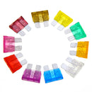 80pcs 12V Standard Blade Car Fuses Fuse 3A to 40A Assorted Set+1x Puller Kit New