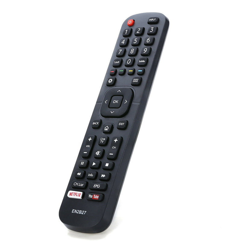 Smart TV Remote EN2B27 Replacement For Hisense RC3394402/01 3139 238 29621