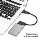 USB 3.0 to Micro-SATA Adapter Cable for 1.8inch HDD SSD Converter Cord USB3.P6D3