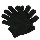 Outdoor Working Gloves Protective Cut-Resistant Anti Abrasion Safety Black