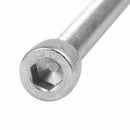M5x45mm Thread 304 Stainless Steel Hex Socket Head Cap Screw Bolt DIN912 15 C6E6