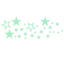 Glow In The Dark Stars Luminous Fluorescent Wall Stickers Ceiling Decor