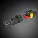 5pcs 2pUniversal Car Electrical Wire Connector Terminal 1.5 Way Terminal TQE