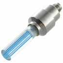 5X(Bike Motorcycle Car Tyre Tire Wheel Stem Caps Blue LED Light Valve Cove Y9I2)