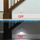 LED Night Light Sense Wall Outlet Cover Plate Hallway Bathroom Bedroom Kids Lamp