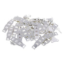 20Pcs Trouser/Skirt Hooks and Bars Fasteners Waistband Extenders Tailor Sew