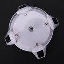 Solar Powered 360 Degree Jewelry Rotating Display Stand Turn Table LED Ligh