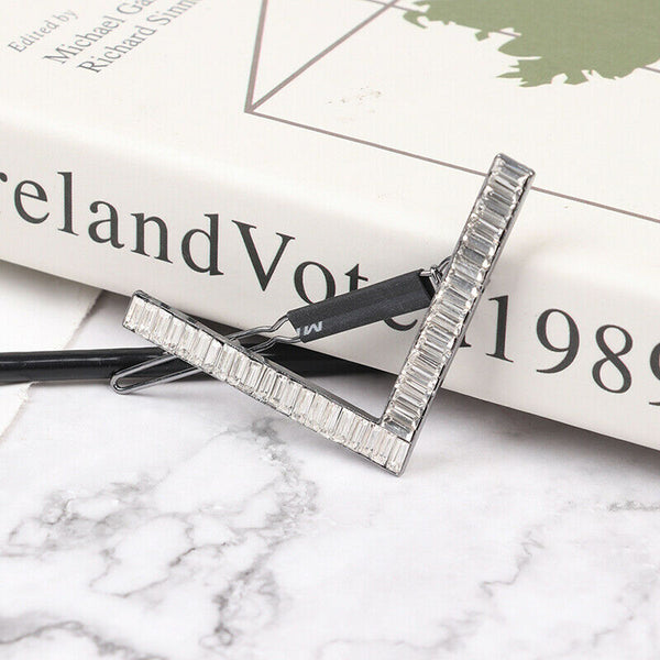 Luxury Hair Jewelry For Women Zircon Metal Hairpins Wedding Ornament Hair Cl Hn