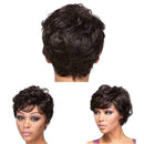 Womens Wigs Full Hair Short Fluffy Mediumuburn Wig Women Wear C6F4 Daily Y6 E7A0