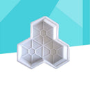 1Pcs Path Mold Maple Leaf Concrete Manually Plastic Stepping Stone Paving M U9I1