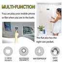 Waterproof Peva Curtain For Bathroom Shower Plastic Transparent White Clear