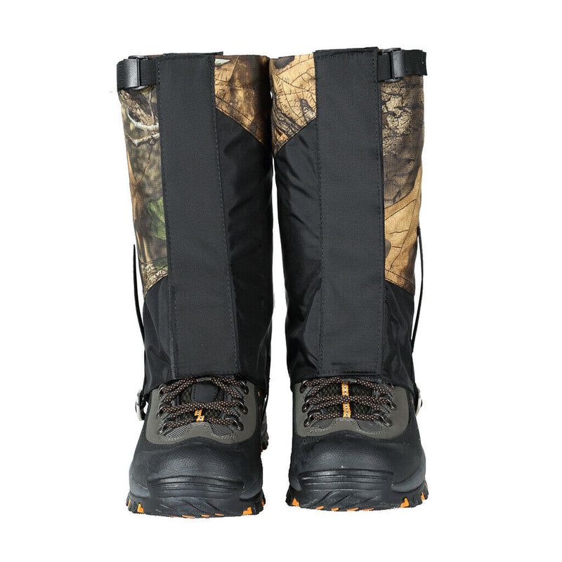 2x Leg Gaiters Leggings Cover for Fishing Skiing Snowboarding Hiking Camping