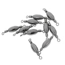20pcs Fishing Rigs Barrel Swivels Quick Sinker Fishing Accessories 0.5/0.3 High