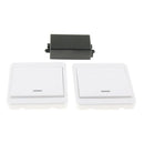 2Pcs Premium AC 85-250V 10A  1 Channel Wireless Remote Control Switch