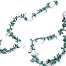 50Leds Rose Flower Led Fairy String Lights Solar Powered Wedding Valentine' Z6N6