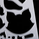 Fox Shape Metal Cutting Dies Stencils for Scrapbooking DIY Album Cards Decor Z