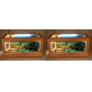 2|Pcs Reptile Bedding Mat, Simulation Jungle Style Lizard Carpet Terrarium