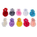 10pcs Kid Baby Girl Toddler Cute Lace Flower Headband Hair Band Headwear A
