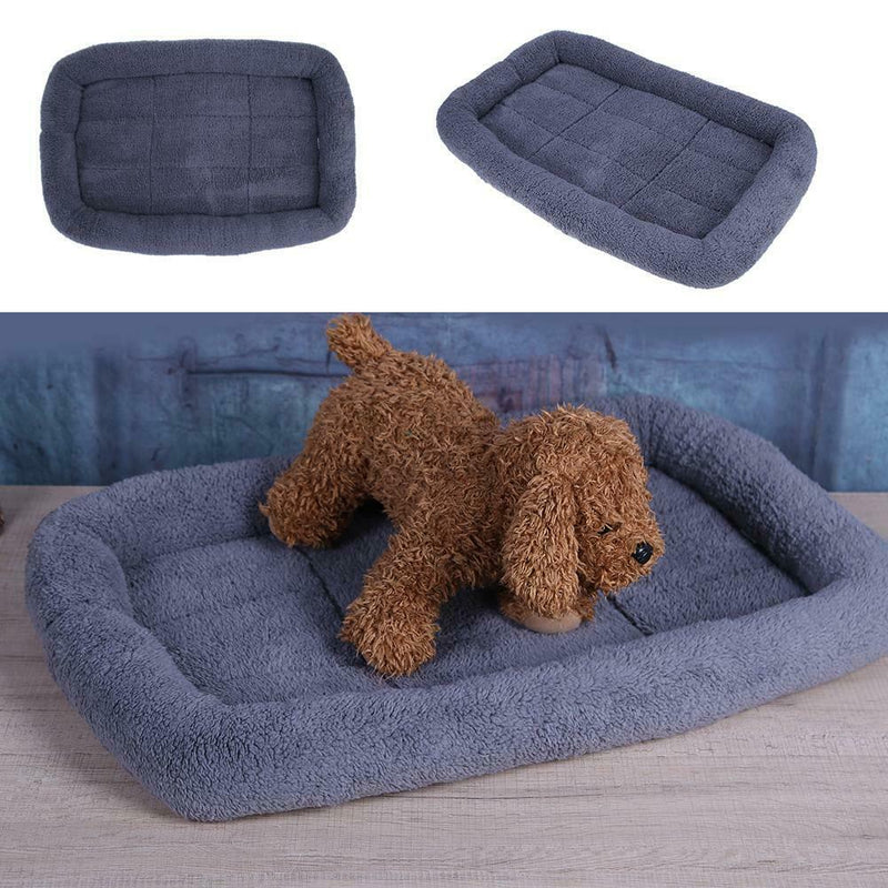 Pet Bed Cushion Mat Pad Dog Cat Cage Kennel Crate Warm Cozy Soft House A
