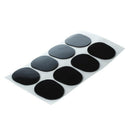 8 Patches Pads Cushions Nozzle for Alto Saxophone 0.8mm Black R3V4
