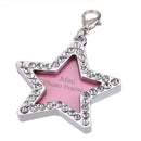 Dog Cat ID Tag Mini Anti Lost Zinc Alloy Pets Address Name Label Collar