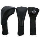Soft Club Head Cover Easy Use No.1 3 5 Cap Golf Rod Tool Protect Sleeve