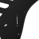 Black Pickguard Guard Scratch Plate 1-Ply 10-Holes for Stratocaster Guitar HSH