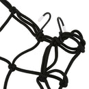 Motorcycle Packing Carrier Web Cargo Hold Down Net 30 x 30cm Bungee Black M3H4