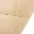 Winter Warm Plush Anti Slip Car Seat Cover Plaid Cushion Protector Beige