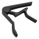 Quick Change Clamp Metal Classic Tone Adjusting Capo Guitar Parts (Black) A