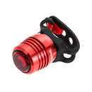 Bicycle LED USB Charging Rear Tail Warning Safety Light Lamp red Light red