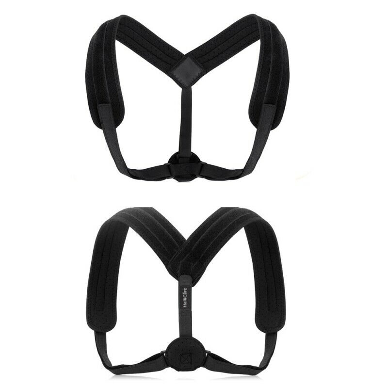 Posture Corrector Support Men Women Back Shoulder Brace Belt Adjustable x 1