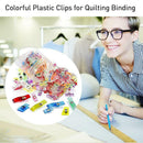 Paper 29NU Plastic Sewing Fabric Clips Edging 120PCS Quilting Colorful Binding