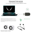 USB Bluetooth 5.0 Receiver Adapter 3.5Mm AUX Stereo for TV PC Headphone Spe