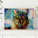 5D DIY Special-shaped Diamond Painting Animal Cross Stitch Kit (DS007 Wolf)