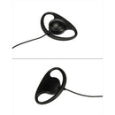 (2 Pack) 2Pin Advanced D Shape Clip-Ear Ptt Headset Earpiece Mic For Motoro