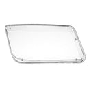 One Pair Plastic Headlight Head Light Lamp Cover Replacement Transparent Fo