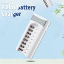 808U Multi-function 8 Slots Nickel Hydrogen Battery Charger for AA AAA Battery