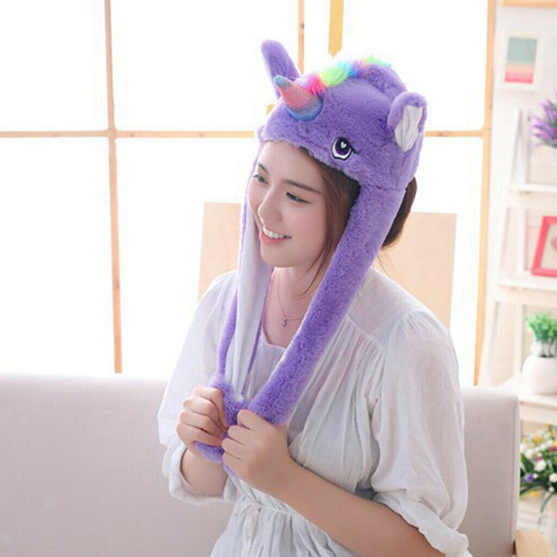 Novelty Funny Plush Animal Hat Cap Party Gift Halloween Christmas Party Dress Up