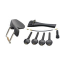 Exquisite 4/4 Violin Chin Rest Tail Nail Rope Tailpiece Set For Violinist